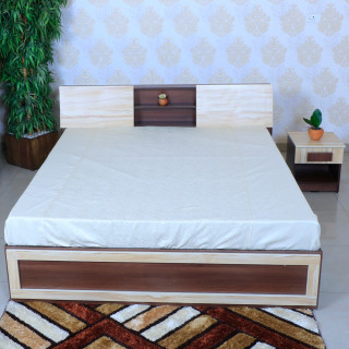 MAARK KING SIZE BED (6*6.25) MAY FLOWER