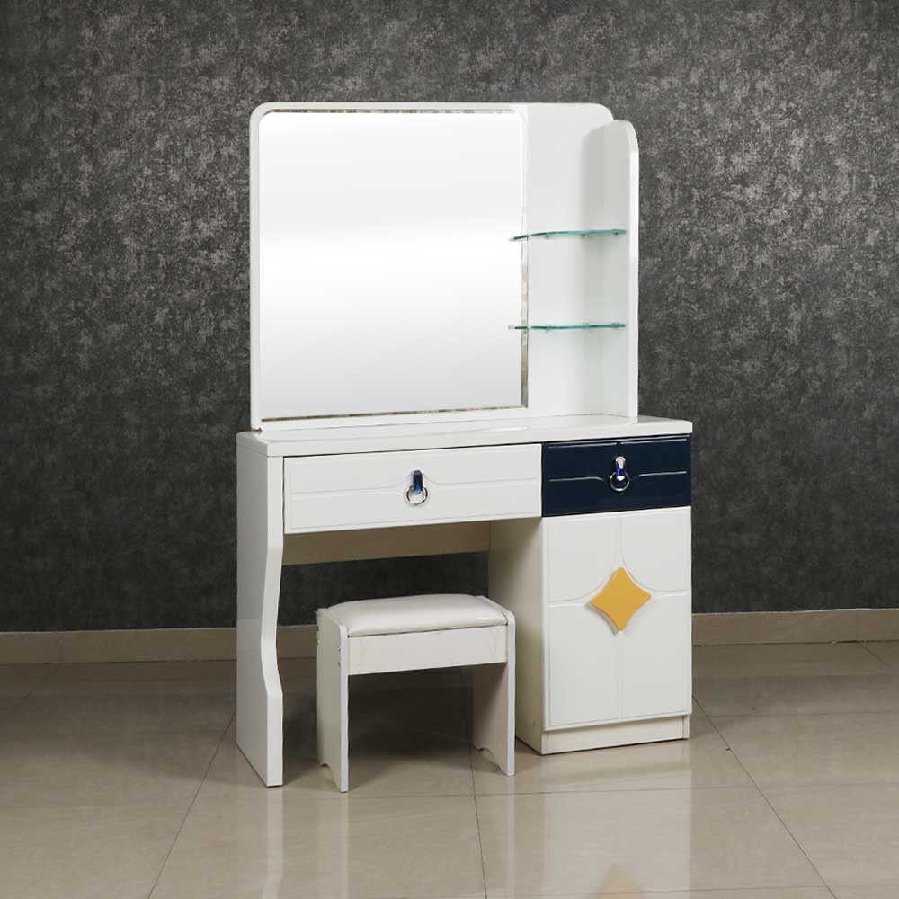 Buy Robinson Brown Wooden Dressing Table Online At Durian